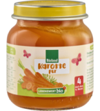 Karotte pur, vegan, 125 gr Glas, Lebenswert bio