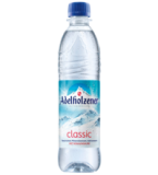 Mineralwasser classic, mit Kohlensäure, 0,5 ltr Flasche, Adelholzener