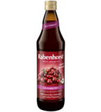 Cranberry Muttersaft, vegan, 0,75 ltr Flasche, Rabenhorst