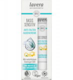 basis sensitiv Anti-Falten Augencreme Q10, vegan, 15 ml Tube, lavera