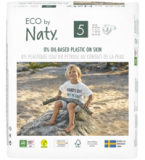 Windeln, Größe 5 (11-25 kg), vegan, 22 Stück Packung, Naty
