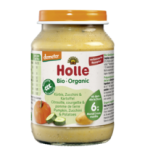 Babynahrung Kürbis, Zucchini & Kartoffel, 190 gr Glas, Holle