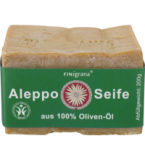Aleppo Seife aus 100% Olivenöl, vegan, 200 gr Stück, Finigrana