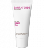 Aloe vera cream rich, vegan, 30 ml Tube, Santaverde