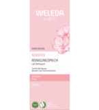 Mandel Reinigungsmilch Sensitiv, parfümfrei, vegan, 75 ml Tube, Weleda