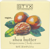 Sheabutter Körpercreme, vegan, 200 ml Tiegel, Styx Naturcosmetic