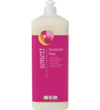 Handseife Rose, vegan, 1 ltr Flasche, Sonett