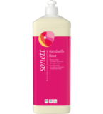 Handseife Rose, vegan, 1 ltr Flasche, Sonett