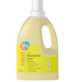 Flüssiges Waschmittel Color Mint & Lemon, vegan, 1,5 ltr Flasche, Sonett
