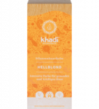 Pflanzenhaarfarbe Hellblond, 100 gr Packung, Khadi