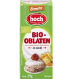 Oblaten, Durchmesser 44 mm, vegan, 100 Stück, Hoch