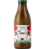 Frischer Haferdrink Natur, vegan, 1 ltr Flasche, Velike!