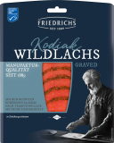 Kodiak-Wildlachs, graved, 100 gr Packung, Friedrichs