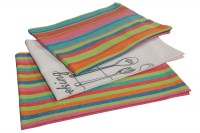 3er-Pack Geschirrtücher, aus 100% Bio-Baumwolle, Größe: 50x70 cm, Living Crafts