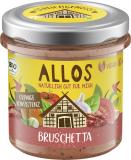 Brotaufstrich „Streichgenuss” Bruschetta, vegan, 140 gr Glas, Allos