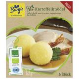 Bio-Kartoffelknödel halb & halb, vegan, 450 gr Schachtel (6 Stück), Tiefkühlware, Burgis Knödelliebe