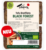 Tofu Bratfilets Black Forest, vegan, 160 gr Packung (2 Stück), Taifun
