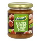 Haselnussmus, vegan, 250 gr Glas, dennree