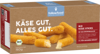 Käse Sticks, paniert, 160 gr Schachtel, Tiefkühlware, followfood