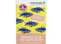 Thunfisch-Filet Echter Bonito in Bio-Sonnenblumenöl, 120 gr Dose (Abtropfgewicht 90 gr), Fontaine