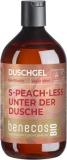 Duschgel „S-Peach-less unter der Dusche”, vegan, 500 ml Flasche, benecos