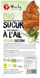 Veganer Aufschnitt nach Art Sucuk (auf Seitanbasis), 100 gr Packung, Wheaty