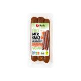 Seitan-Grill- & Bratwurst „Merguez 2.0”, scharf gewürzt, vegan, 120 gr Packung (3 Stück), Wheaty