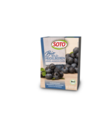 Wild-Heidelbeeren, 300 gr Schachtel, Tiefkühlware, Soto