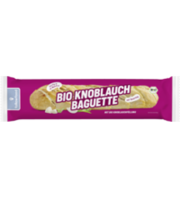 Knoblauch Baguette, vegan, 175 gr Stück, Tiefkühlware, followfood