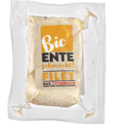 Entenbrust, mit Haut, ohne Knochen, ca. 260 gr Stück, Tiefkühlware, Genussland Österreich