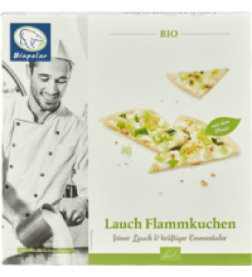 Flammkuchen Lauch, 260 gr Schachtel, Tiefkühlware, Biopolar