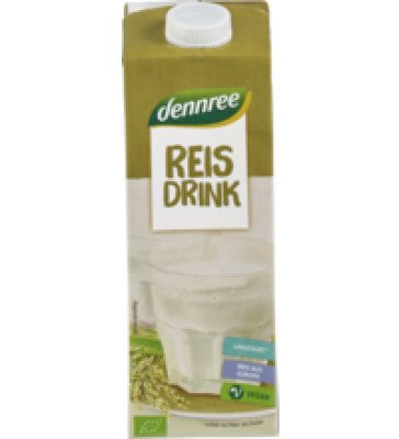 Reisdrink, vegan, 1 ltr Tetra Pack, dennree