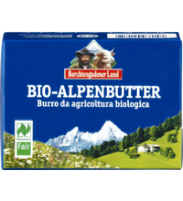 Bio-Alpenbutter, 82% Fett, 250 gr Stück, Berchtesgadener Land