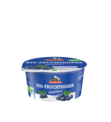 Fruchtquark Heidelbeere, 150 gr Becher, Berchtesgadener Land