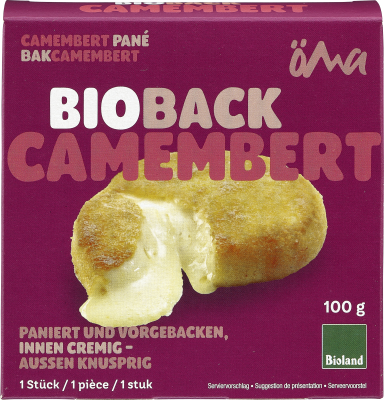 Back-Camembert, mind. 50% Fett i. Tr., 100 gr Stück, ÖMA