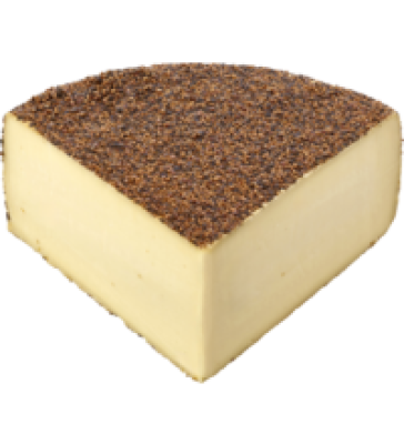 Sennkäse Pfeffer, deutscher Schnittkäse, laktosefrei, mind. 50% Fett i. Tr. (24,90/kg)