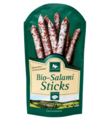 Salami Sticks, 70 gr Packung, Ecoland