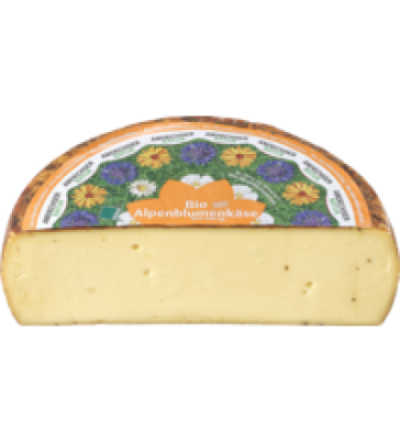 Alpenblumenkäse, österreichischer Schnittkäse, laktosefrei, mind. 50% Fett i. Tr. (26,90/kg)