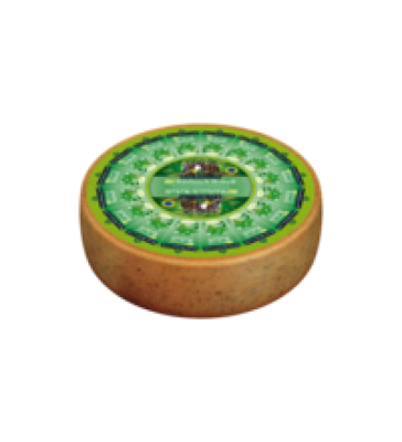 Bärlauch-Rebell, deutscher Schnittkäse, laktosefrei, mind. 50% Fett i. Tr., (28,90/kg)