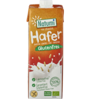 Haferdrink, glutenfrei, vegan, 1 ltr Tetra Pack, Natumi