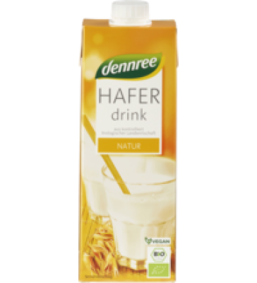 Hafer Drink, 1 ltr Packung, Natur, dennree