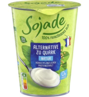 Soja-Alternative zu Quark Natur, vegan, 400 gr Becher, Sojade