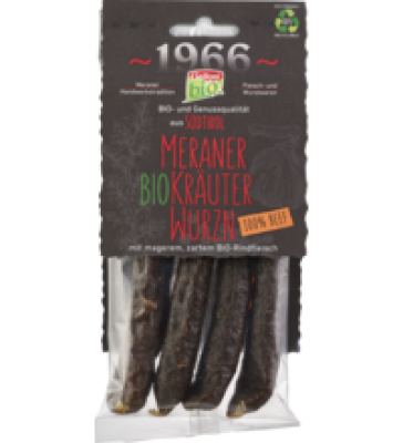 Meraner Kräuterwurzn 100% Rind, 100 gr Packung, Galloni