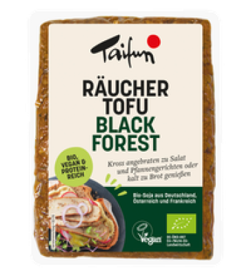 Räuchertofu Black Forest, vegan, 200 gr Stück, Taifun