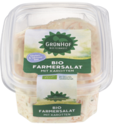Farmersalat, vegan, 200 gr Becher, Grünhof