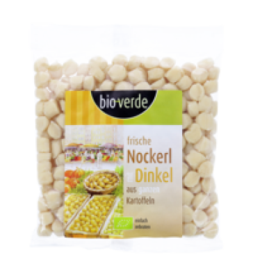 Frische Nockerl mit Dinkel, 400 gr Beutel, bio-verde