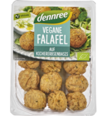 Falafel, vegan, 200 gr Packung, dennree