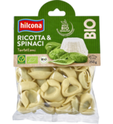Tortelloni Ricotta & Spinaci, 250 gr Packung, Hilcona