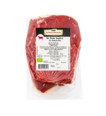 Rinder-Bugfilet-Braten, ca. 600 gr Stück, Königshofer (24,90/kg)