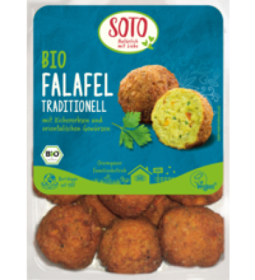 Falafel „traditionell”, vegan, 200 gr Packung, Soto